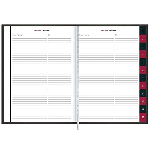 Agenda planner executiva costurada semanal Cambridge Extra 2022 - Tilibra