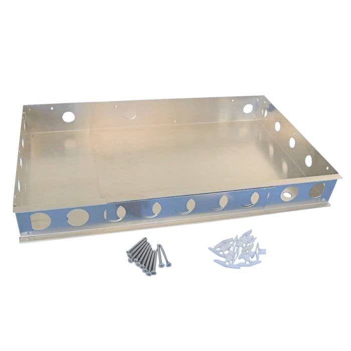 Innovis Better-Bench BB-R26 Pre-Formed Adjustable Rectangular Shower Bench - 3" x 14.5" x 19" to 32"