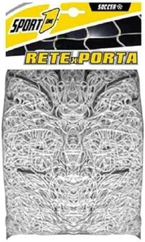 Sport One Compatibile con Deluxe,Transport,Basic, Rete di Ricambio Calcio Gioventù Unisex, Bianco, 180x122cm