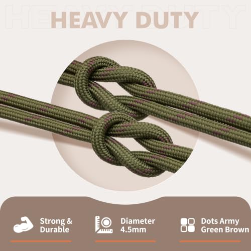 Image of Stepace 2 Pairs Round Heavy Duty Boot Laces for Hiking and Work Boots