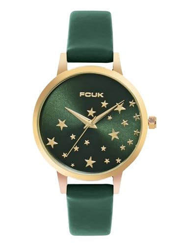 FCUK Green Dial Analog Watch for Women - FK00024E (B0CMHZBT9K) Amazon Price History, Amazon Price Tracker