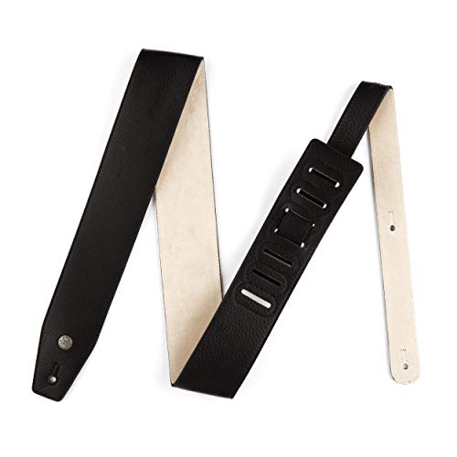 Jim Dunlop 2.5 inch Guitar Strap - Classic Black - Image 2