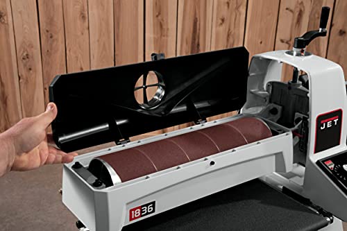 Jet JWDS-1836 Drum Sander with Stand - Click Drum Sander to plane wood