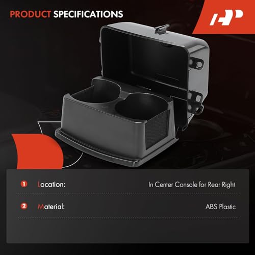 Portavasos trasero para asiento A-Premium compatible Ford Explorer miniatura 3