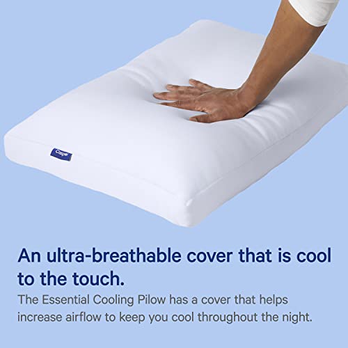 Casper Essential Cooling Pillows, Standard & King, White