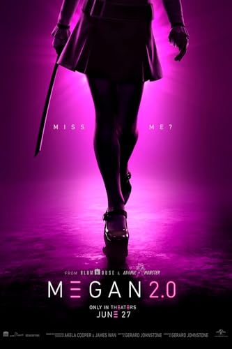 M3GAN 2.0 2024 Movie Posters for Boys & Girls Bedroom Decor Wall Art Print Gift Poster 11x17, Unframed