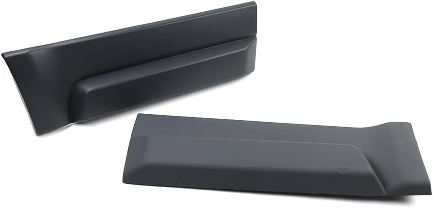 CNxinn10 1Pair LR002520/LR002519 Car Front Door Panel Molding Cladding Trim Strip ABS Primer for LR2/Freelander 2 2006-2016