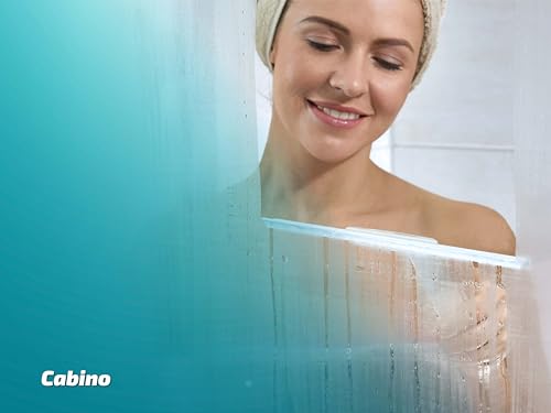 Leifheit Cabino Squeegee for Shower Glass, Window Squeegee with Rubber Lip, Glass, Tile and Shower Screen Wiper with Cleaning Width of 24 cm - Image 4