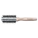 Olivia Garden EcoHair Combo 34mm - 100% Sanglier et Nylon Brosse Ronde - Brosse Ecologique en Bambou