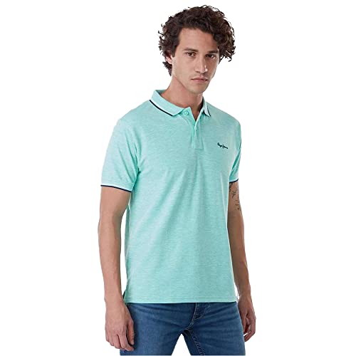 Image of Pepe Men's Solid Regular Fit T-Shirt