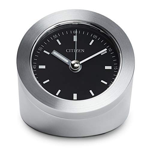 Citizen Cc1006 Workplace Desk Clock, Silver-Tone #TOP12