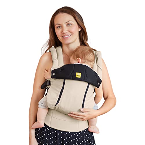 Image of LÍLLÉbaby Complete All Seasons Ergonomic 6-in-1 Baby Carrier Newborn to Toddler - for Children 7-45 Pounds - 360 Degree Baby Wearing - Inward & Outward Facing - Moonbeam