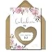 Produktbild loulala® Rubbelkarten zum selber beschriften I Rubbelkarte Überraschung I Personalisierte Überraschungskarte I Glückslos Gutschein I inkl. Kuvert (1x - rosa Flowers Gutschein)