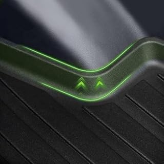 Liizoo Cargo Liner for Honda Passport 2026 All Weather Cargo Mat, Fit TPE Anti-Slip Car Seat Back Protector Accessories (with Backseat Mat)