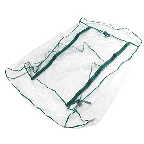 Haofy Mini - Invernadero portátil con Apertura con Cremallera, Tienda de Flores de jardín, cabaña de jardín (EXCL). estantes de Hierro