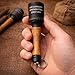 warreplica Handcrafted German Stick Grenade Model M24 Key Chain - Miniature Keychain - WWII Military Collectible Key Fob/Key Ring Reproduction for Collectors, Reenactment, Display, Unique Accessory