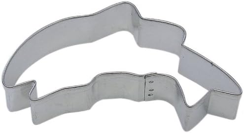 Nautical OTBP Salmon Cookie Cutter 4.5 Inch –Tin Plated Steel Cookie Cutters – Salmon Cookie Mold