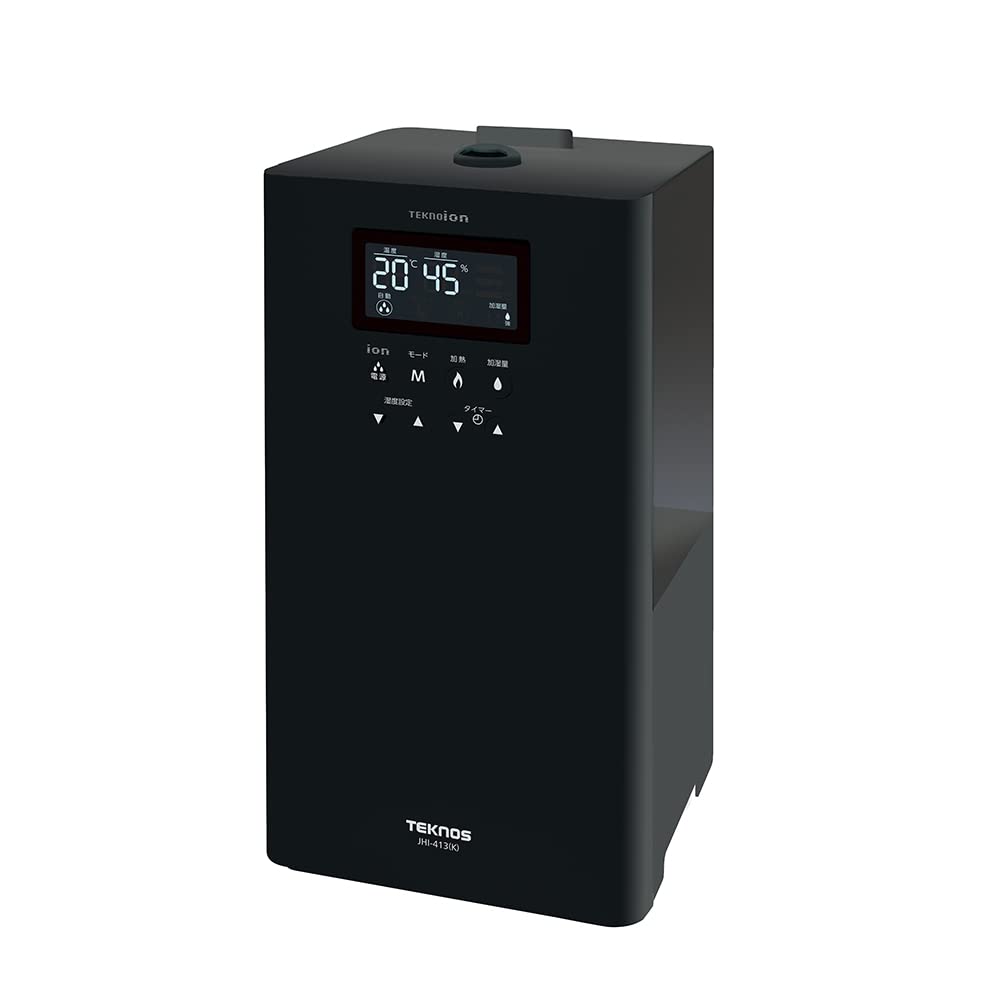Amazon.co.jp: テクノス ハイブリッド加湿器 JHI-413(K) ブラック 超