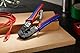 KNIPEX Crimpzange für Westernstecker mit Mehrkomponenten-Hüllen brüniert 190 mm, 97 51 10