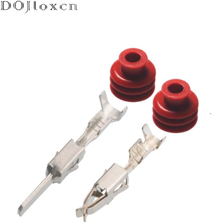 5/10/20/50 Sets 4 Pin 3.5MM Plug 1J0973724 For Audi For VW For Skoda VAG Automotive Coil Extension Adapter Electrical Wire Connector - (Color: 4p female, Package: 10 sets, Pins: 4P)