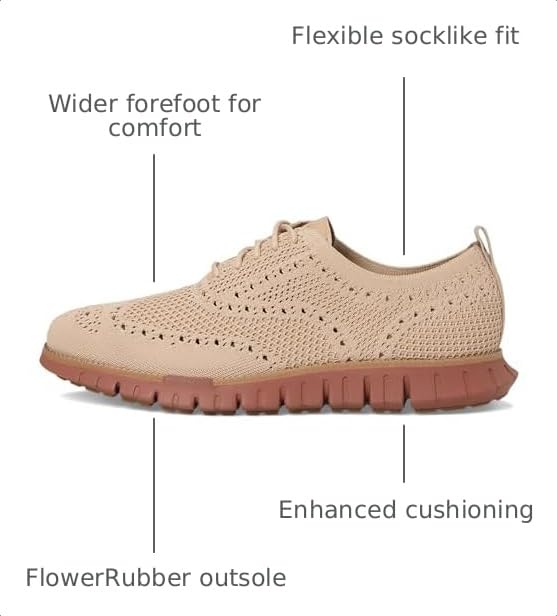 Image of Cole Haan Men's Zerogrand Remastered Stitchlite Wingtip Oxford