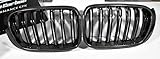  MAX AUTO Carbon Front Grill Nieren Kühlergrill passend für X3 LCI F25 X4 X4M F26