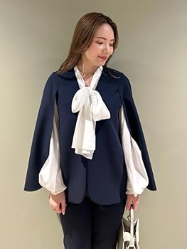 Amazon.co.jp: [セルフォード] ケープジャケット CWFJ251020DNVY36