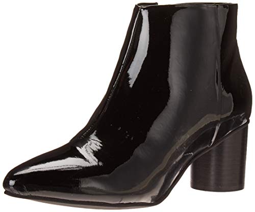 find. Round Heel Point Ankle Boot Botines, Negro Black, 38 EU