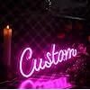 Ulalaza Custom Neon Signs, Personalized Neon Light for Wall Decor, Wedding Birthday Party Gift, Home Business Shop Name Logo