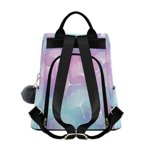 Sac à dos pastel galaxy à ouverture zippée au dos et poches multiples