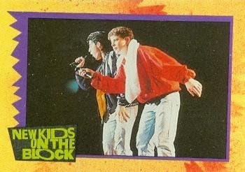 Jonathan Knight Joey McIntyre trading card (New Kids on the Block) 1989 Topps #54