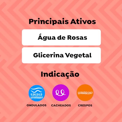 Salon Line, Gelatina, Brilho Gloss, #TodeCacho, Fixação Forte, Vegano - Para Cabelos Ondulados, Cach