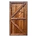 Beds Planet Garden Gate, Pedestrian Wooden Gate Pressure Treated, Wooden Feather Edge Garden Door 6ft Height 2 Feet Width 2 inches Depth (180cm High x 83cm Wide x 6cm Deep)