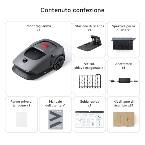 Tagliaerba A Batteria Mova M600VIM Mower + Blade Kit - 11