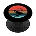 Grande parabola satellitare Silhouette Tecnico Astronomo PopSockets PopGrip Intercambiabile
