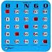 Regal Games 25 Blue Fingertip Shutter Slide Bingo Cards