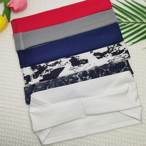 Image of DEMIL Mens Running Headband,1 Pack or 3Pack,Stretchy Moisture Wicking Workout Sweatband,for Football,Runing,Tennis,Cycling,Fitness Unisex Sports Hairband