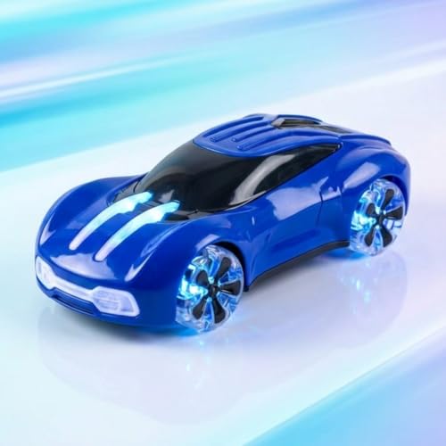 LUUSA® Rechargeable Remote Control Sports Racing Concept Car for Kids | LED Light-Up Wheels, Music, Smoke & Fast Speed Drift Toy | Electric Supercar for Boys & Girls (3–10 Years)