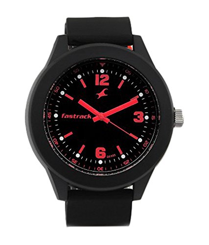 Fastrack Plastic Black Dial Analog Watch for Men - 38003Pp05J, Band Color-Black (B013GENSKA) Amazon Price History, Amazon Price Tracker