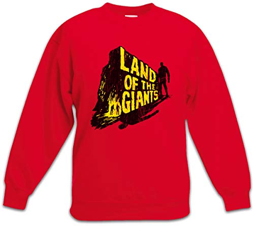Sweat Land of The Giants enfant par Urban Backwoods en coton noir doux
