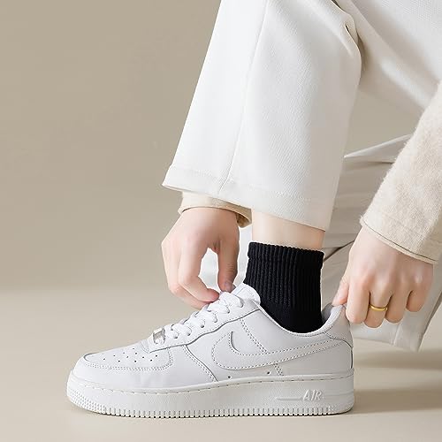 MAGIARTE Womens Mini Crew Cotton Ankle Socks Athletic Running Multi Sports Socks for Women