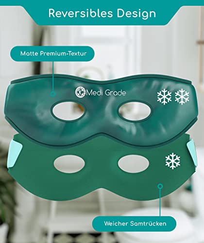 Kühlmaske Medi Grade für Gesicht und Augen – Gel Augenmaske