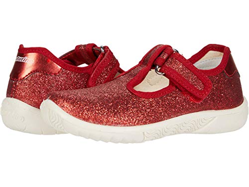 Naturino Girl's Ostuni AW20 (Toddler/Little Kid) Red Glitter EU 23 (US 6.5 Toddler) M