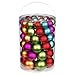 Produktbild Inge Glas 15058A460MO Kugelsortiment 60 Stück/Großdose Mille Fiori-Mix, 4/5/6/7 cm, Mehrfarbig