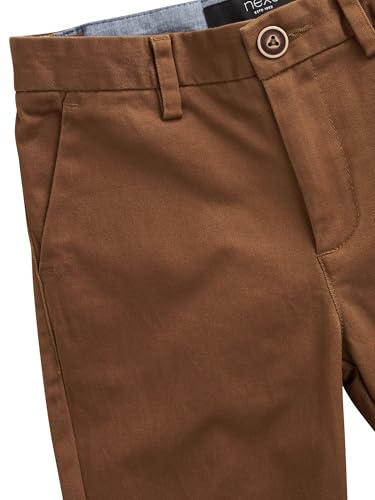 Pantalones chinos elásticos NEXT para niños de corte estándar azul marino 3