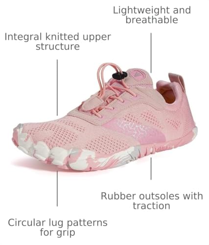 Image of Joomra Women's Trail Running Barefoot Shoes | Wide Toe Box Minimalist Sneakers | Zero Drop