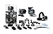 ASX ActionPro Black - 4K @25FPS Ultra HD Wifi Sports Cam - 2-Inch Screen - 12MP Super Wide Angle Lens - 20 Accessories Included