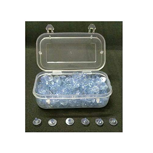See full amazon price history chart for AnM 250 Nos - Box of DIY Earrings Accessories Rubber Silicone Round Ear Plugging Back Stoppers (Clear) AnM 250 Nos - Box of DIY Earrings Accessories Rubber Silicone Round Ear Plugging Back Stoppers (Clear) (B08LC6BBVT) Amazon Price History, Amazon Price Tracker