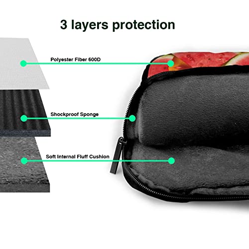 Maletín para portátil con diseño estampado sandía miniatura 6
