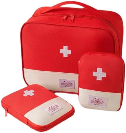 Bolsa de Medicina, Smavles 3 Botiquin Viaje, Botiquín de Primeros...